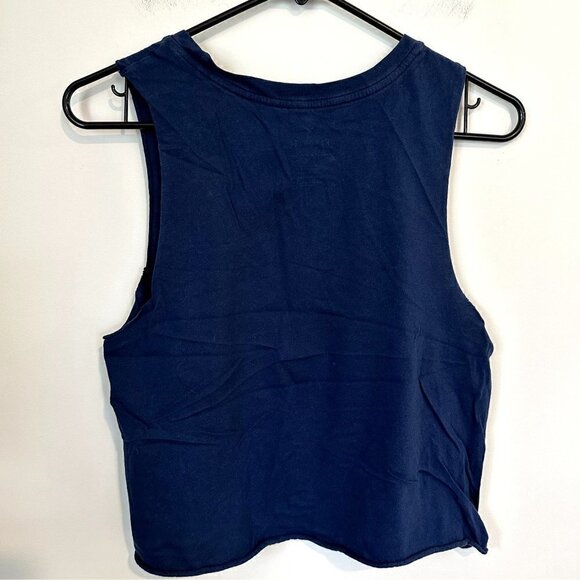 American Eagle Navy Blue Cropped Tank - Extra Small - Picture 5 of 5
